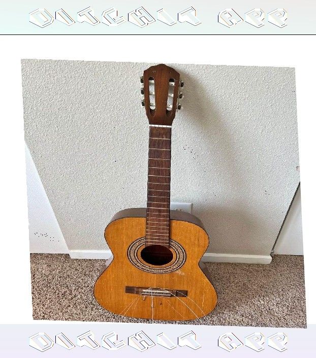 may whom Acoustic Guitar Rich Music and Classic Expert Design