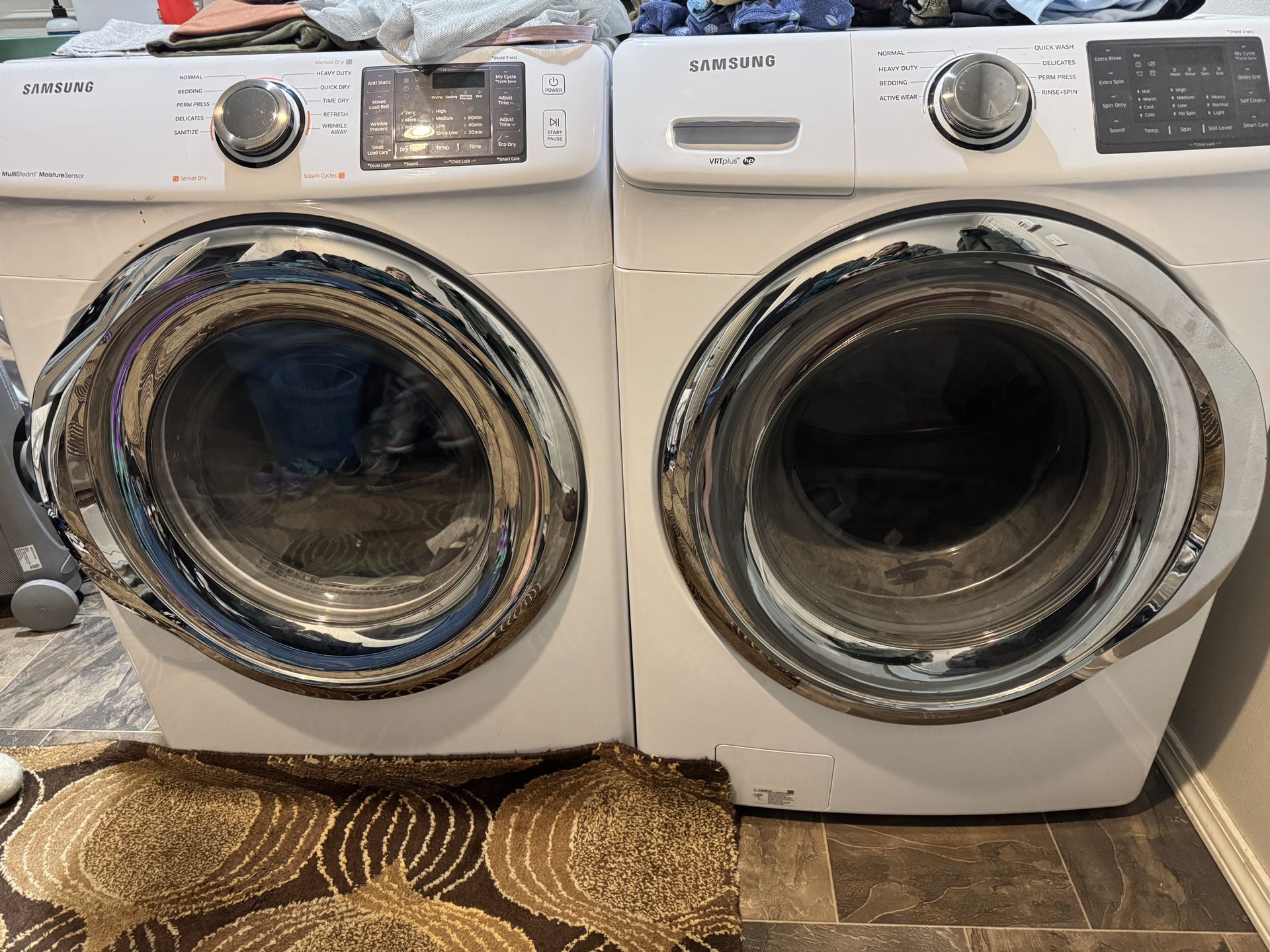 Samsung Washer and Dryer