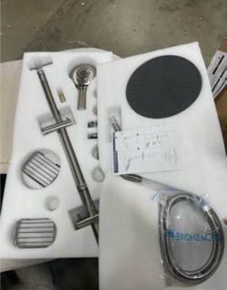 New in Box 10" Rain Shower head Shower-spas Shower System w/ 4-Function Hand Shower