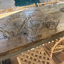 Metal Serving Baskets 