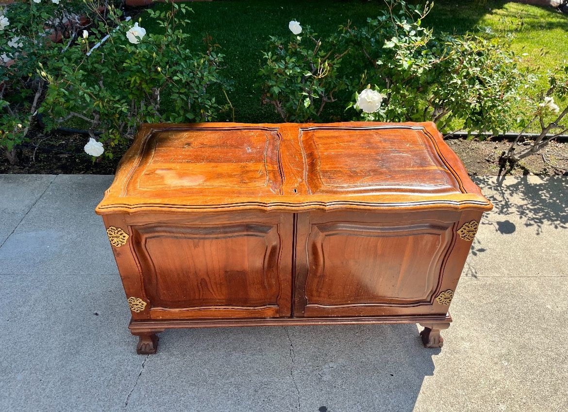 Unique African Stinkwood Cabinet Chest & Drawers