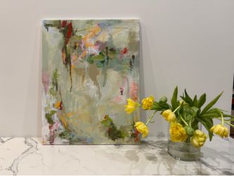 Original Abstract Acrylic Painting -  28*22