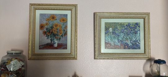 Large gd framed artwork