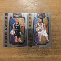 2024 SELECT WNBA  LOT OF 2 Unstoppable CARDS