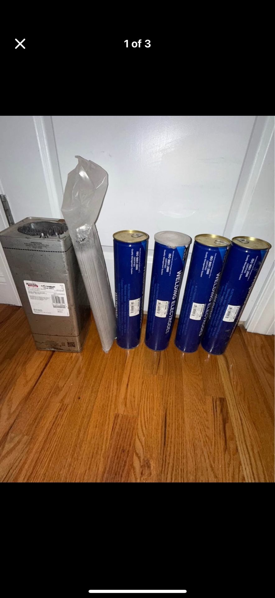Moving need gone asap!! Welding rods 85lb total