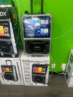 Dolphin KaraokeBox 85 KB-85R Portable Karaoke Machine