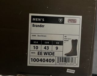 Ariat square toe