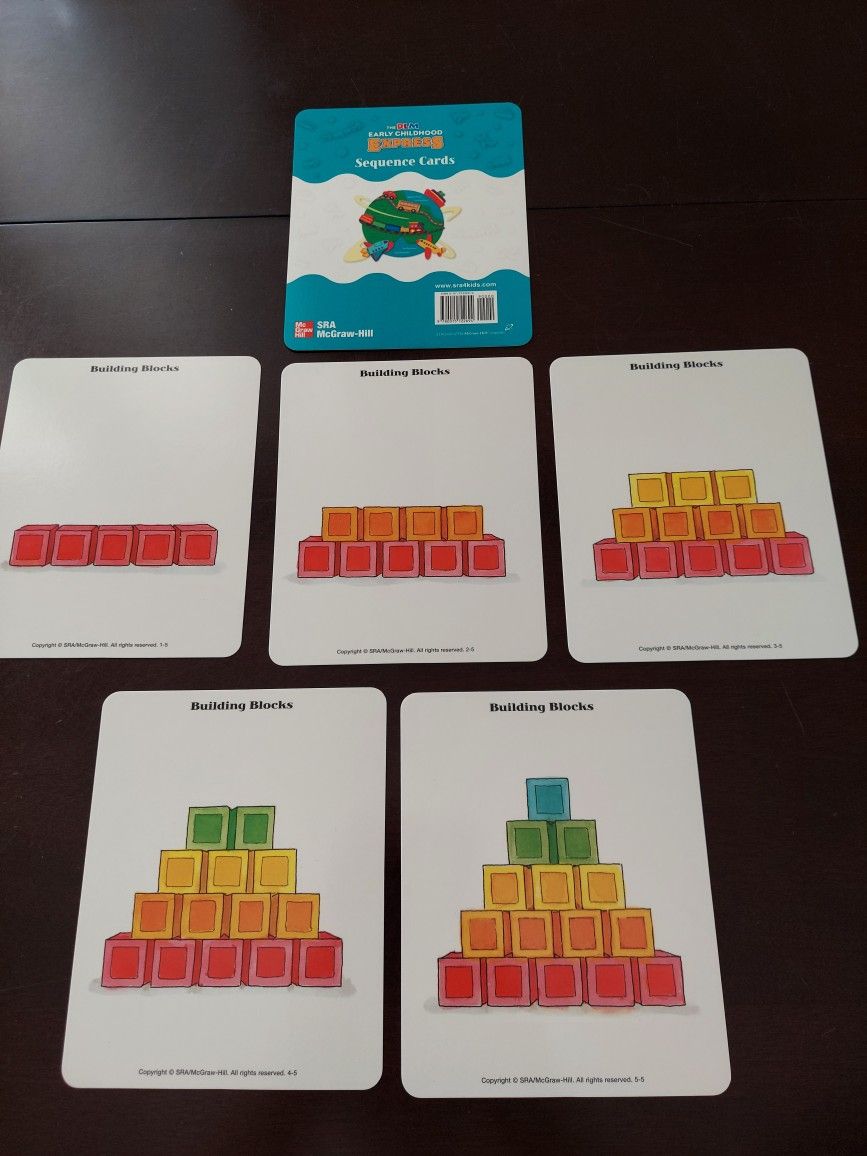 Sequence Cards.. Building Blocks