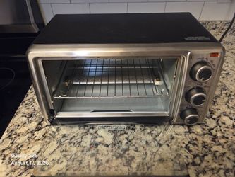 BLACK+DECKER Stainless Steel Toaster Oven – Great Working Condition!