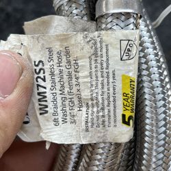 Braided Steel Washing Machine Hoses