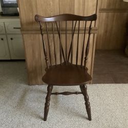 RARE HIGH QUALITY SOLID ANTIQUE AMERICAN TRADITION CHAIR 