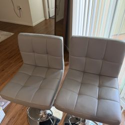Gray Bar Stools (set of 4)