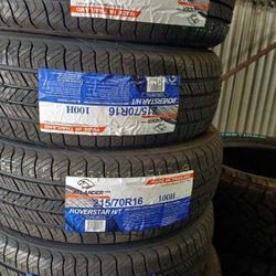 4 New Tires  215/70/16 Atlander HT Tires