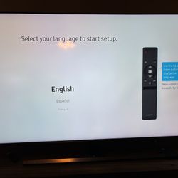 75inch Samsung Smart Tv 