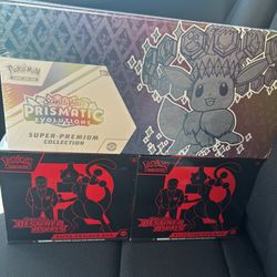 Pokemon Prismatic SPC And Destined Rivals ETB