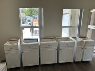 Lower cabinets