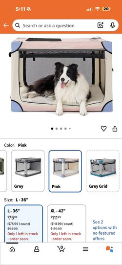 Dog crate 