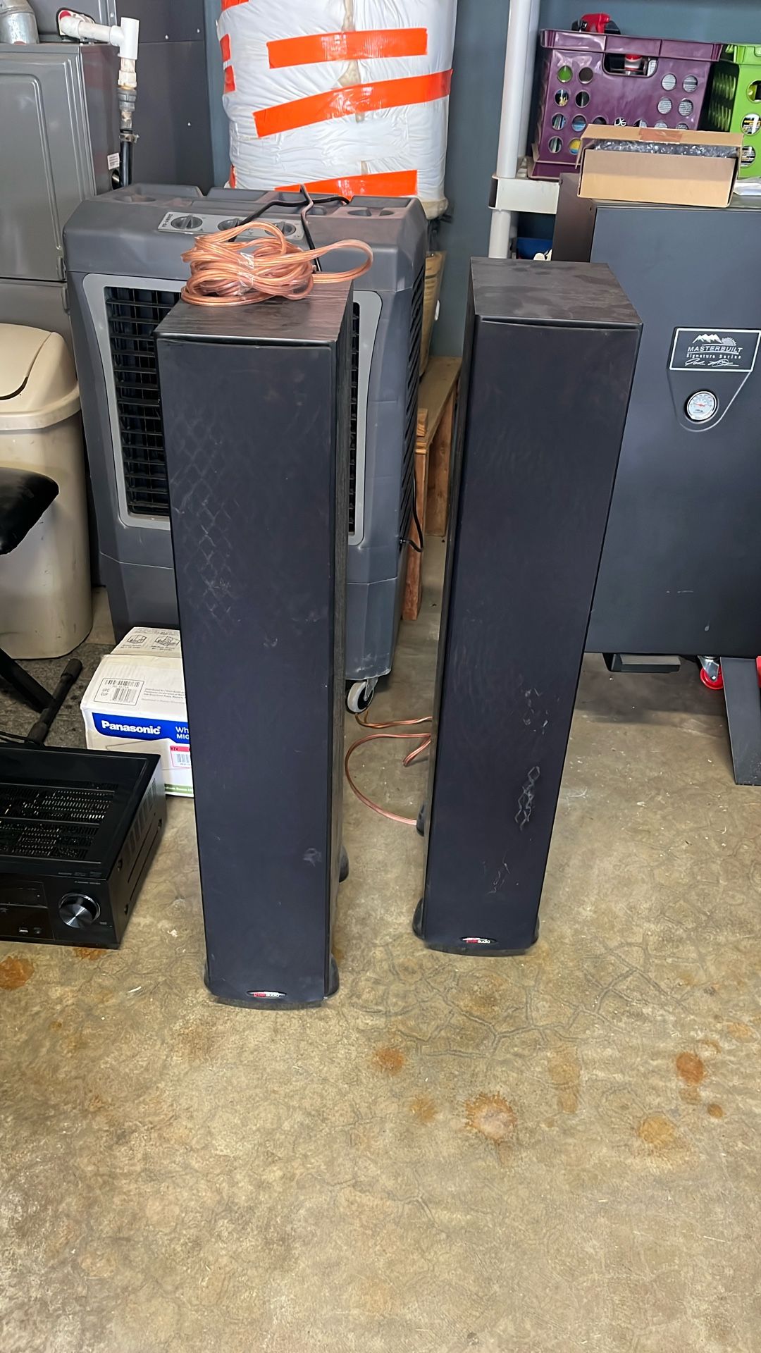 Polk Audio Theater Speakers Subwoofer And Receiver
