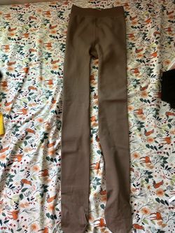 Coffee Brown Tights, Autumn/Winter Thermal Lined Leggings