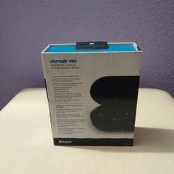 IFrogz Airtime Pro, "20 hrs Battery life" , black wireless bluetooth earbuds.