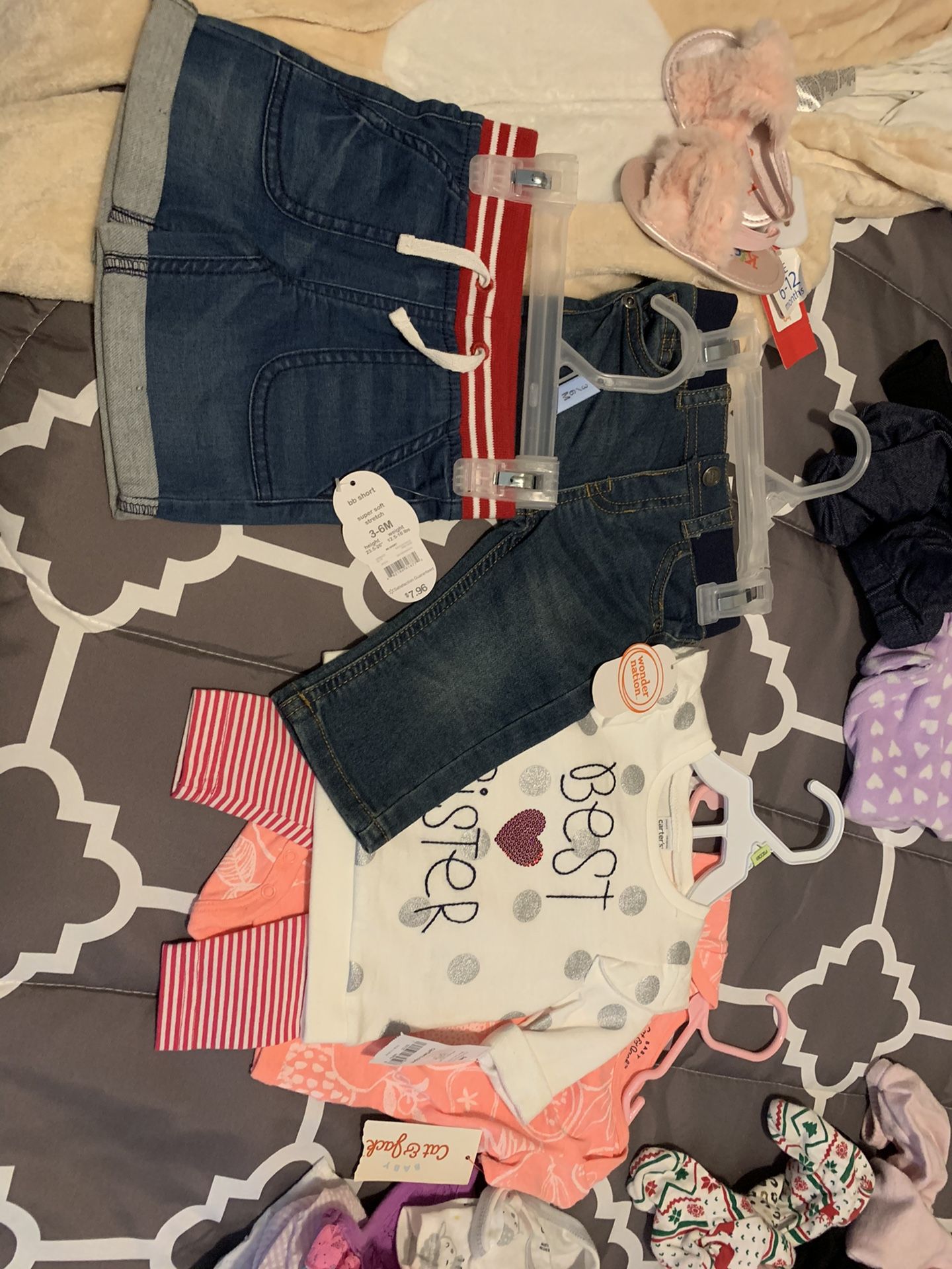 Baby girl clothes & shoes