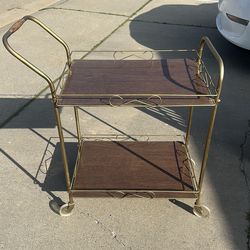 Gold Vintage Cart