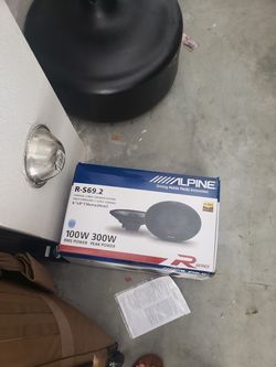 6x9 alpine type r speaker