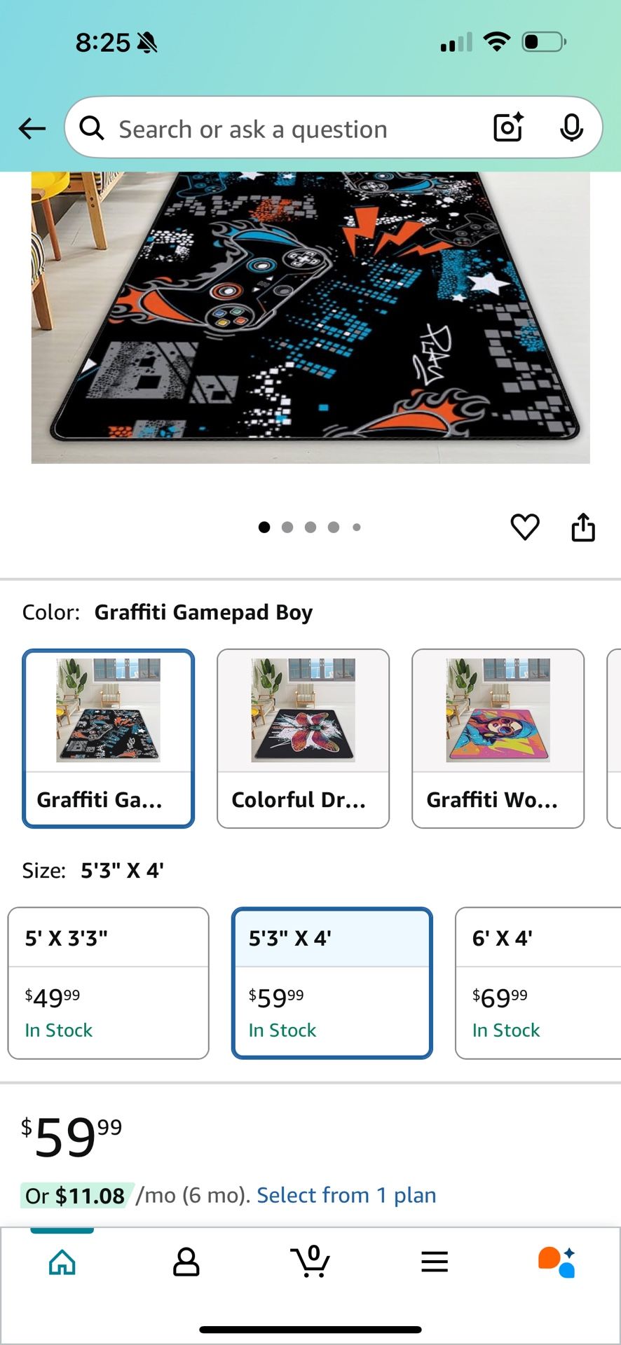 Area Gamer Rug