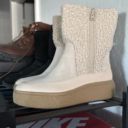 Rocket Dog Boots Faux Fur