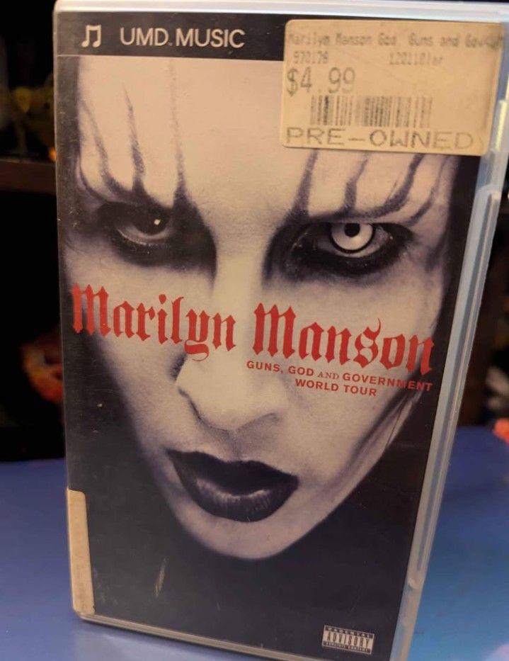 Marilyn Manson: Guns, God and Government World Tour - UMD Music For Sony PSP