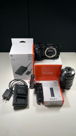 Sony ZV-E10 Camera with Viltrox AF 13mm/f1.4 Lens
