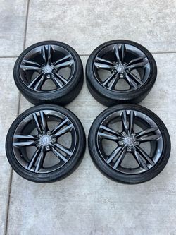 Set of Acura integra A-spec 18in wheels 5x114.3 (5x4.5) Tires 235/40r18 Fit Ilx tlx tsx tl Honda etc