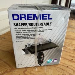 Dremel shaper/router