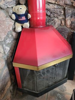 Vintage Fireplace Malm Fire Jester