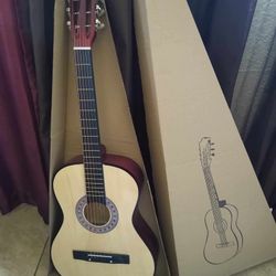 Guitarra Acústica De 38" Nueva 