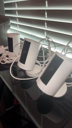 Ring Indoor Security Cameras (3-Pack) - Great Condition - Bundle ($100) or Individual ($35 each)