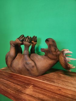 Moose Wine Bottle Holder