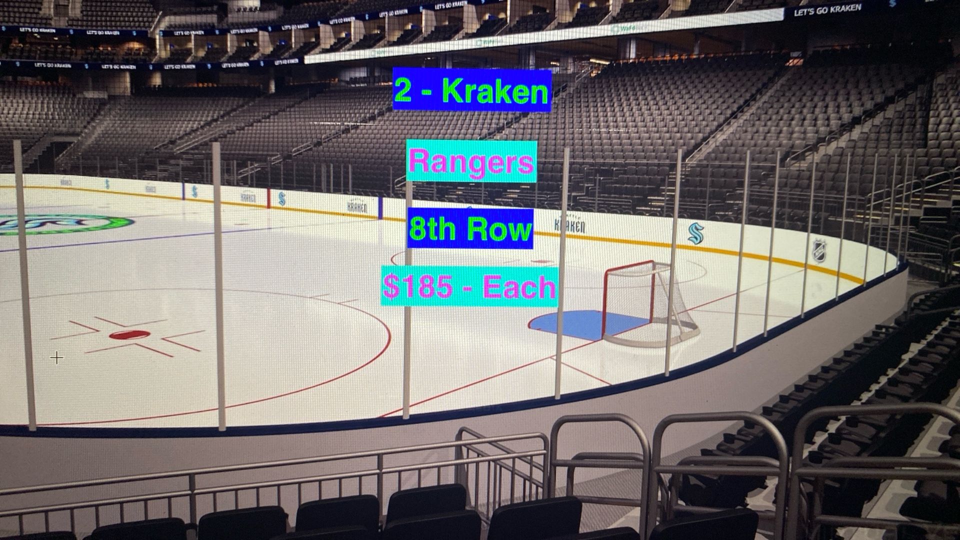 Kraken Rangers Tickets
