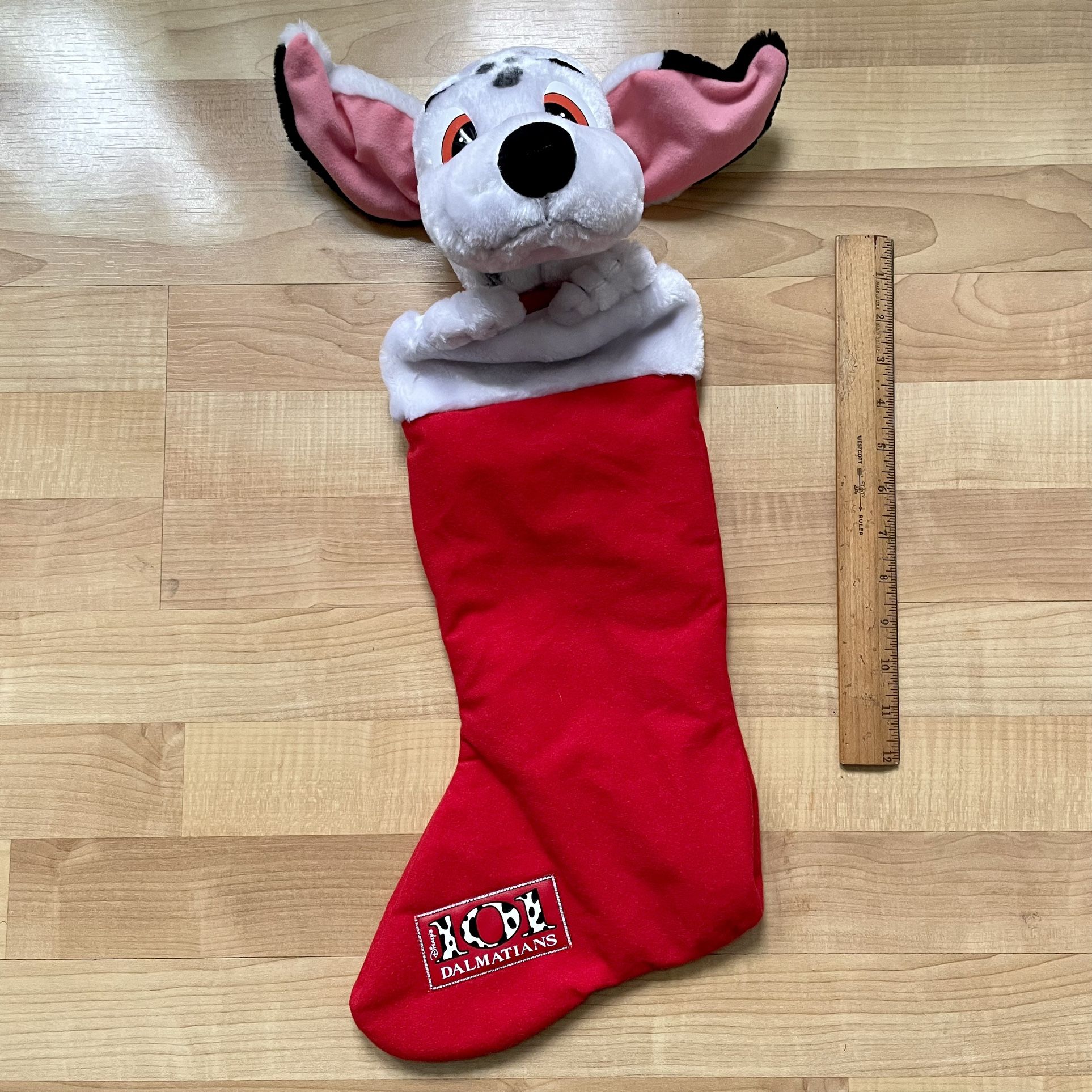 Vintage Disney’s 101 Dalmatians Christmas Stocking