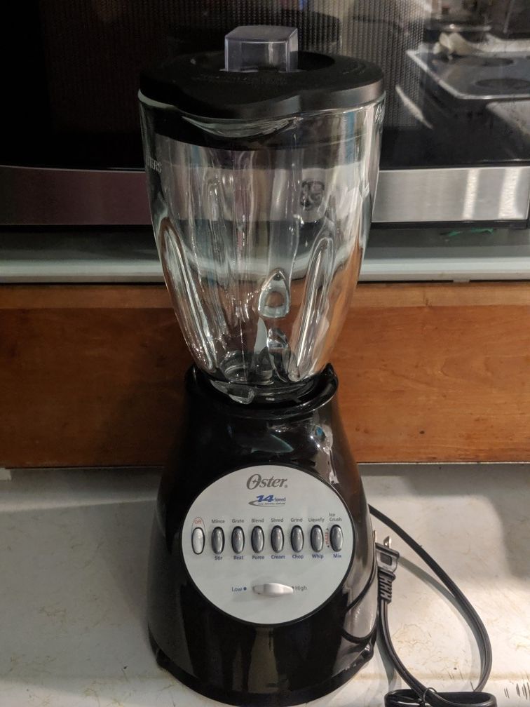 Oster Osterizer 14 Speed Blender Black Model