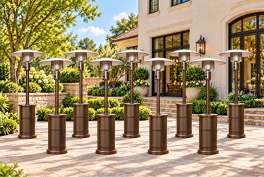 new in box outdoor heater