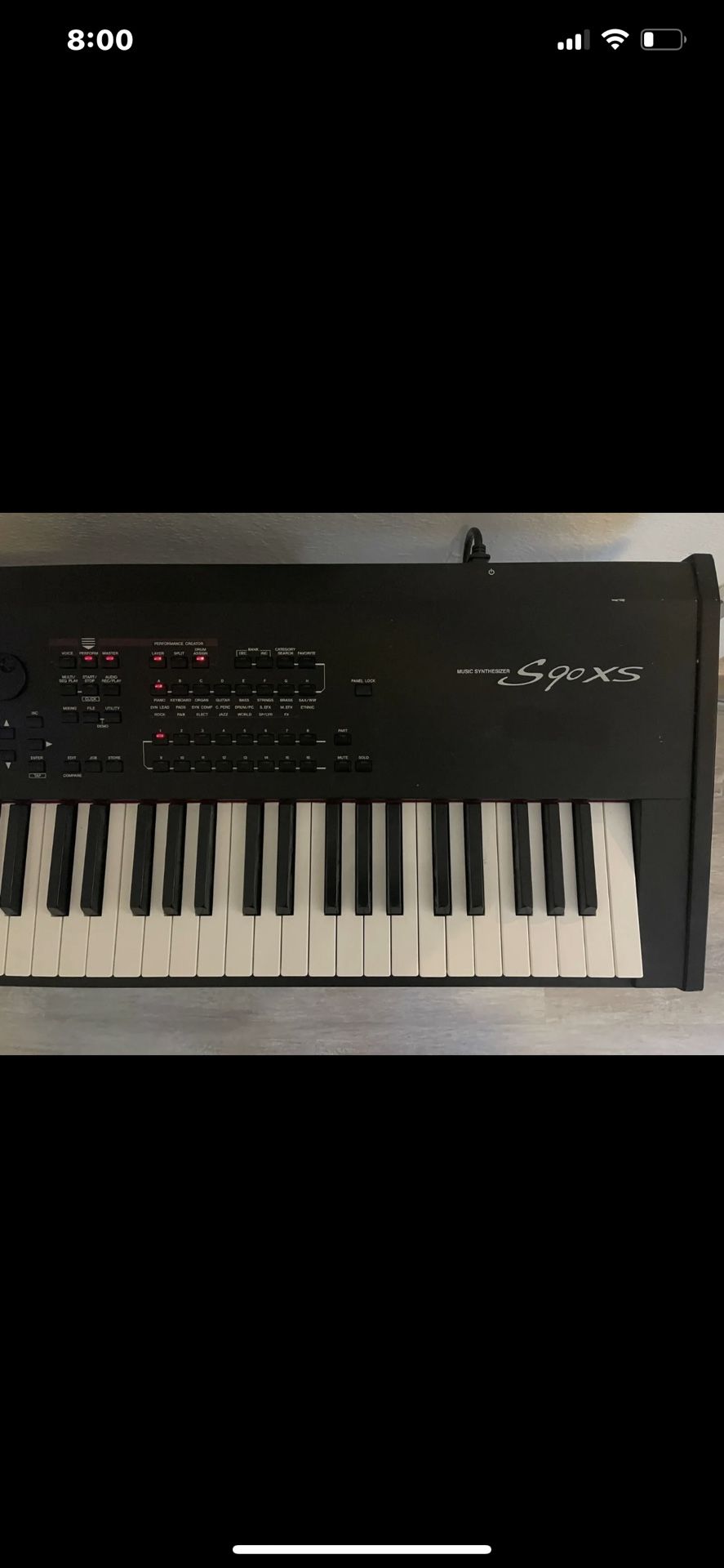 Yamaha S90XS Keyboard