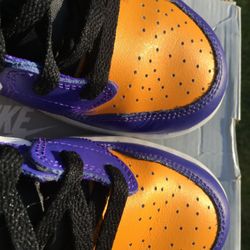 Lakers Air Jordan Ones