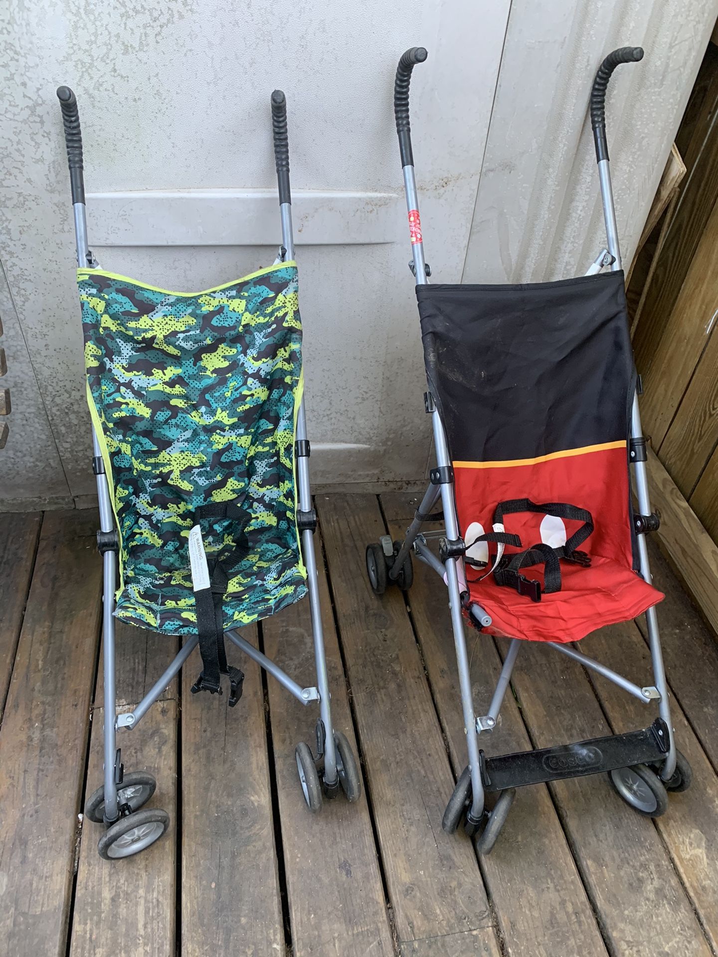 2 Foldable Umbrella Strollers ($10 Each)