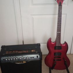 LTD Viper-50 Indonesia 2006 & Line 6 amp ll 30watt / 12 inch speaker multi effects with memory