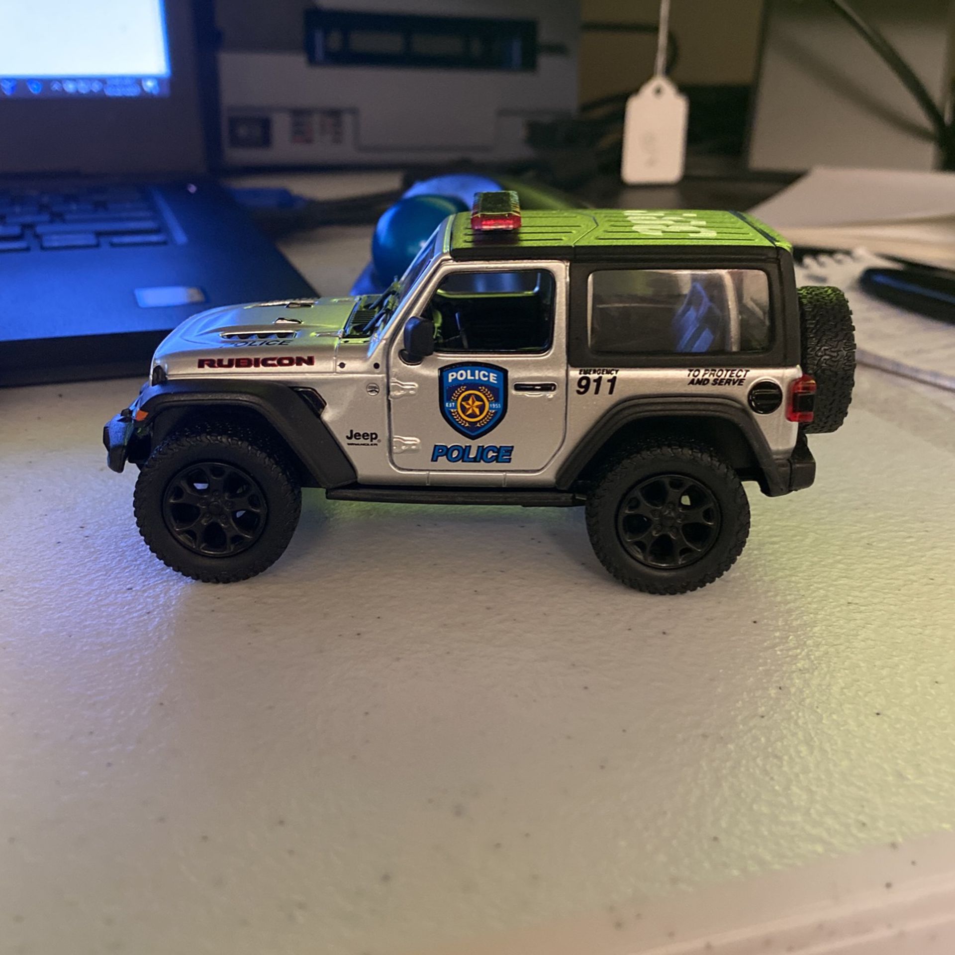 Jeep Rubicon Police Car Toy For Sale 