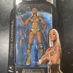 Wwe AEW Jade Cargil Unmatched Figure Series 4 New #28 Jazwares