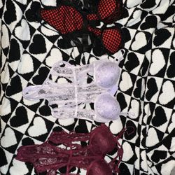 set of 3 size 6 lingerie bodysuits 