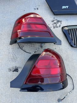 2003-2004 Mercury Marauder OEM Tinted Taillights Pair