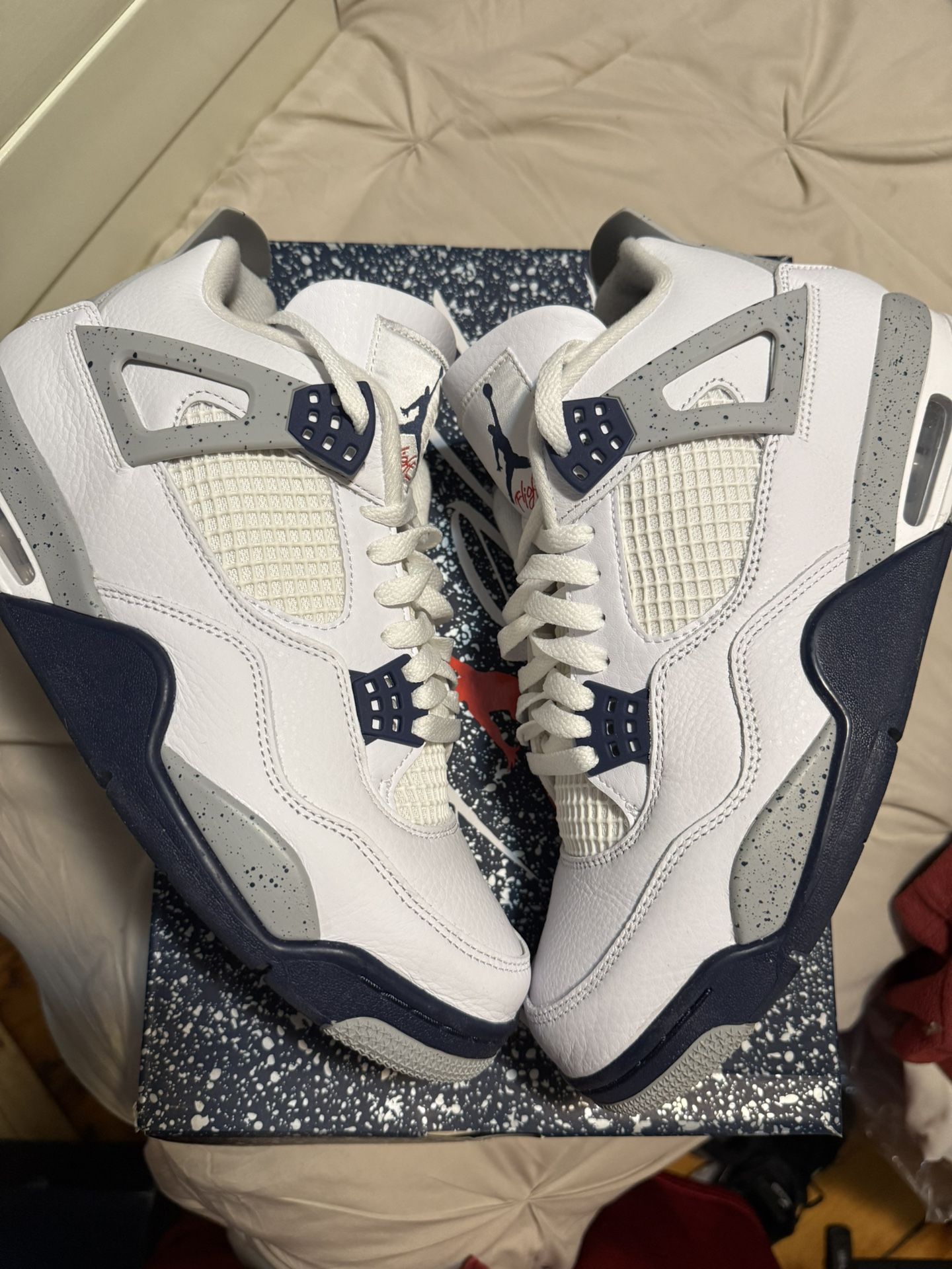 Jordan 4 ‘Midnight Navy’ Sz 10